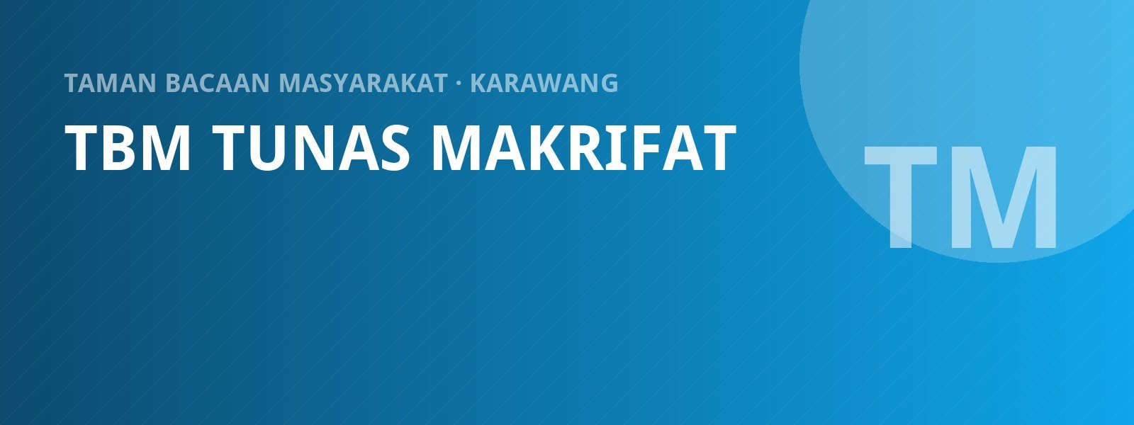 Sampul TBM TUNAS MAKRIFAT