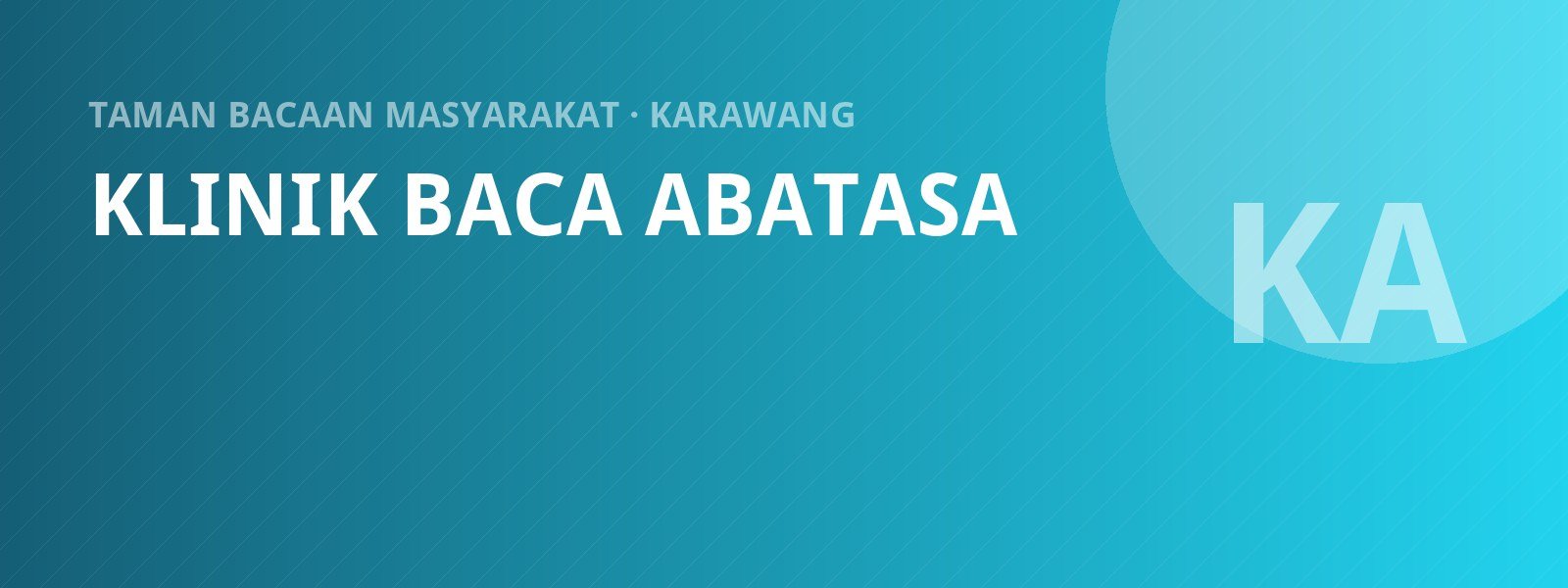 Sampul KLINIK BACA ABATASA