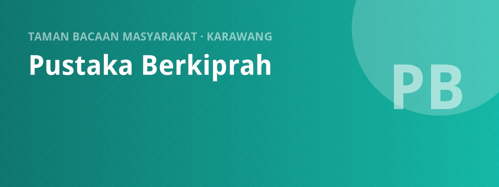 Sampul Pustaka Berkiprah