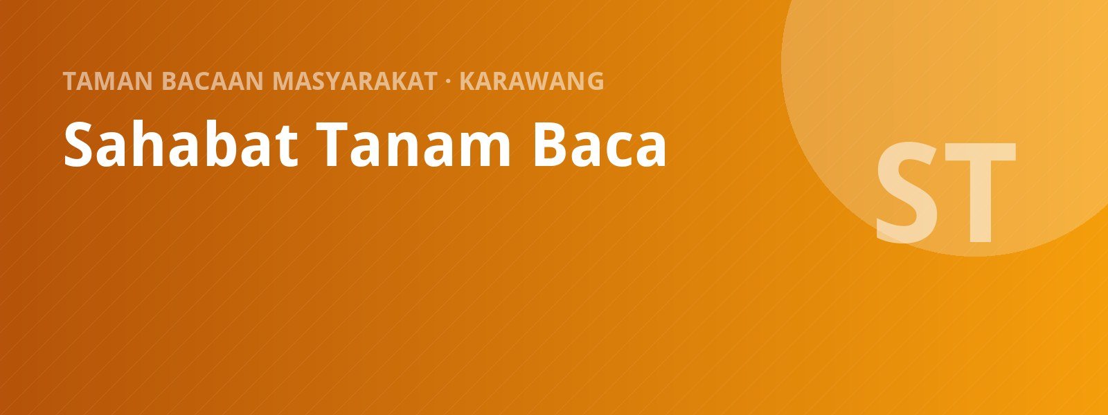 Sampul Sahabat Tanam Baca