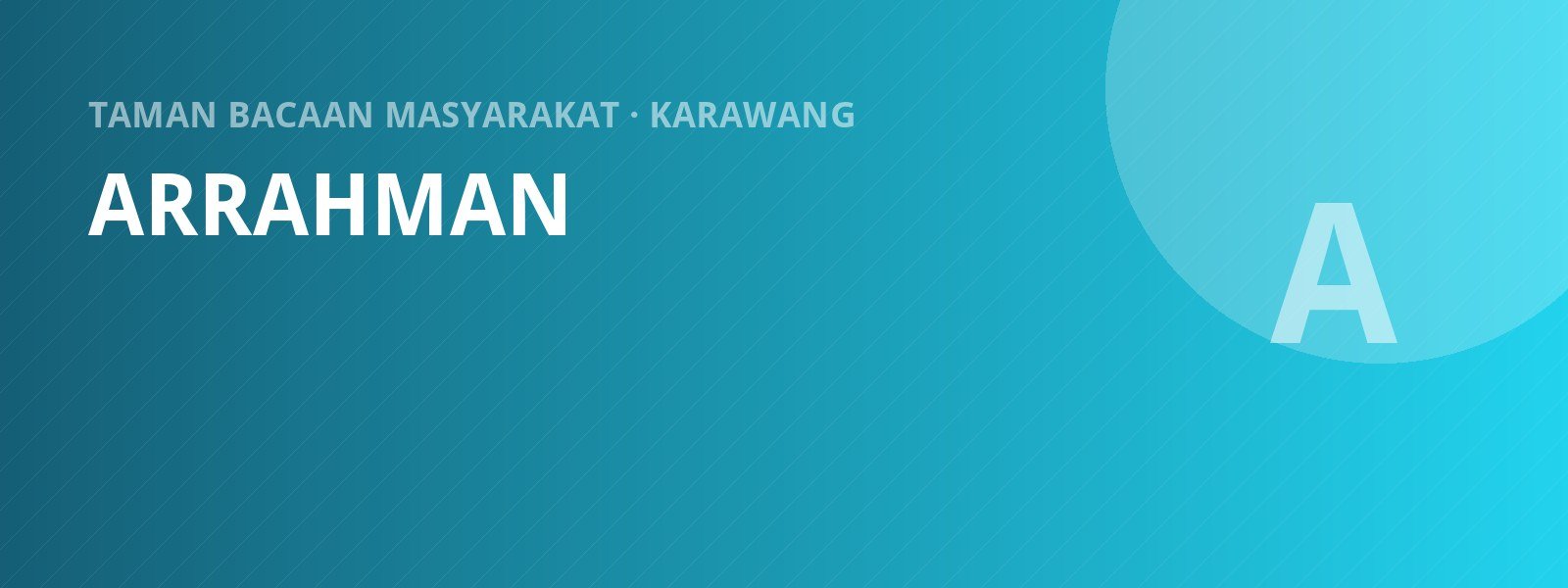 Sampul ARRAHMAN