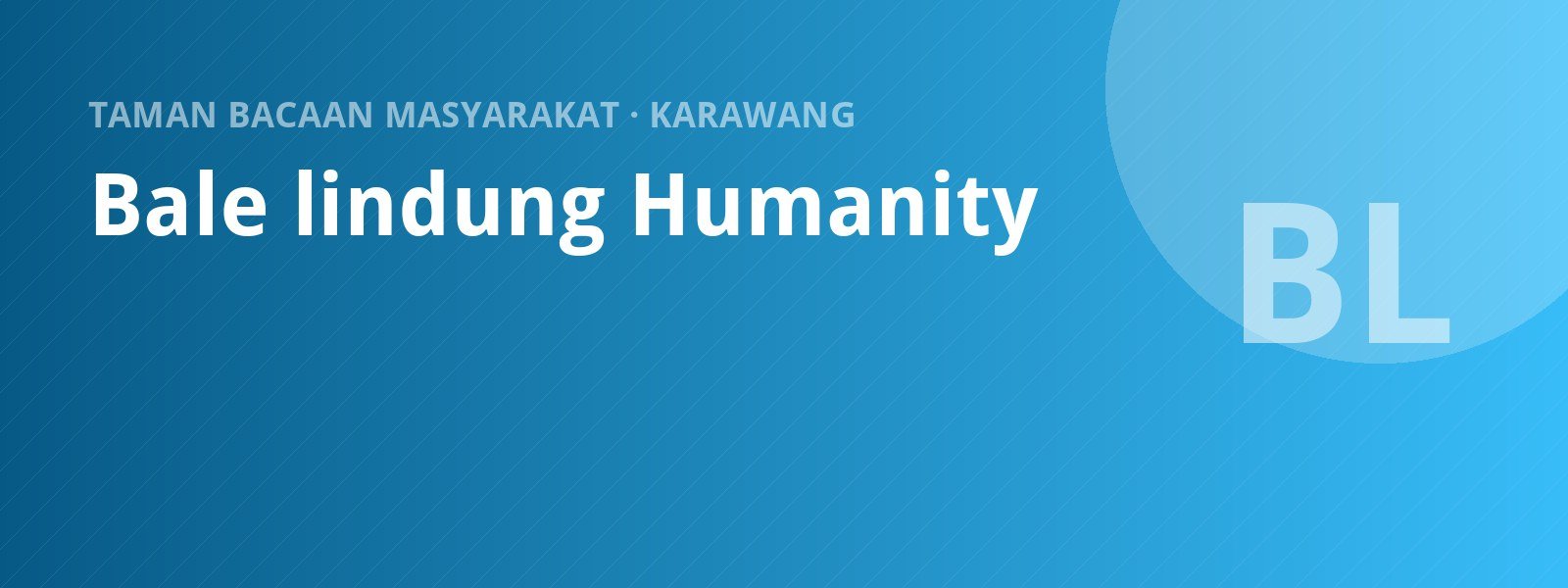 Sampul Bale lindung Humanity