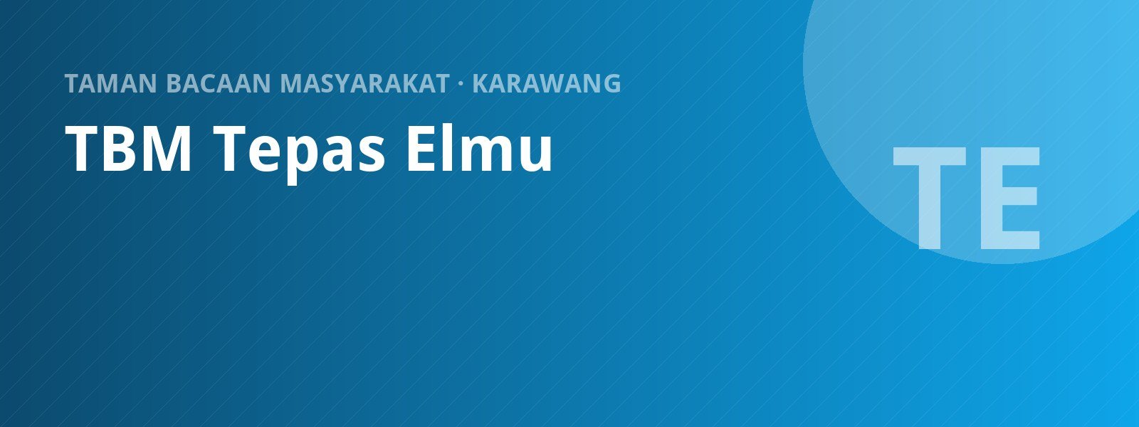 Sampul TBM Tepas Elmu