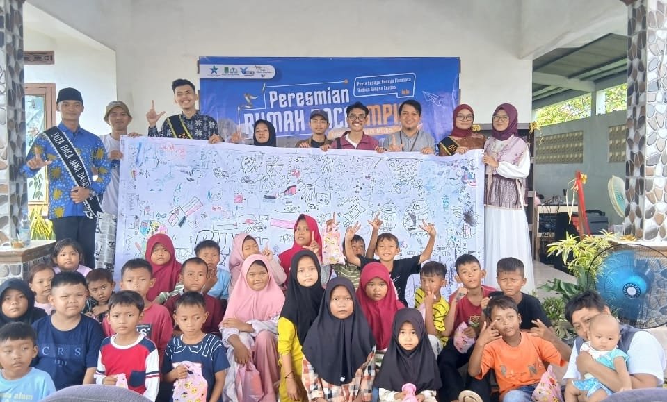 Peresmian TBM Rumah Baca Impian di Kutawaluya