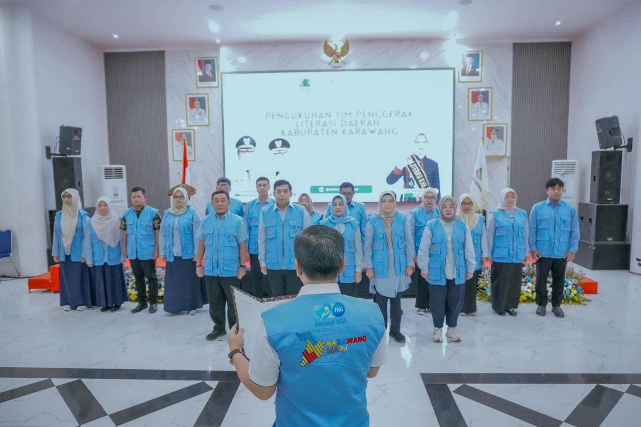 Pekan Literasi Daerah Karawang 2026 Resmi Dibuka di Resinda Park Mall
